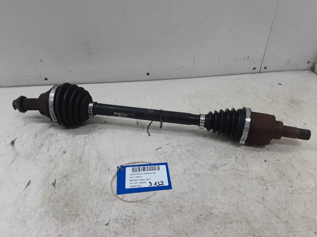 AANDRIJFAS LINKS VOOR Volkswagen Polo V (6R) (6C0407271H), Gebruikt, Volkswagen, Mevr. I. Hauben, Rue de l'Espoir 34 34
4030  GRIVEGNÉE, BE