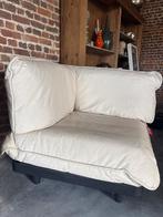 Fatboy hoekzetel en hoes, Ophalen, Gebruikt, Beige, Zitzakstoel