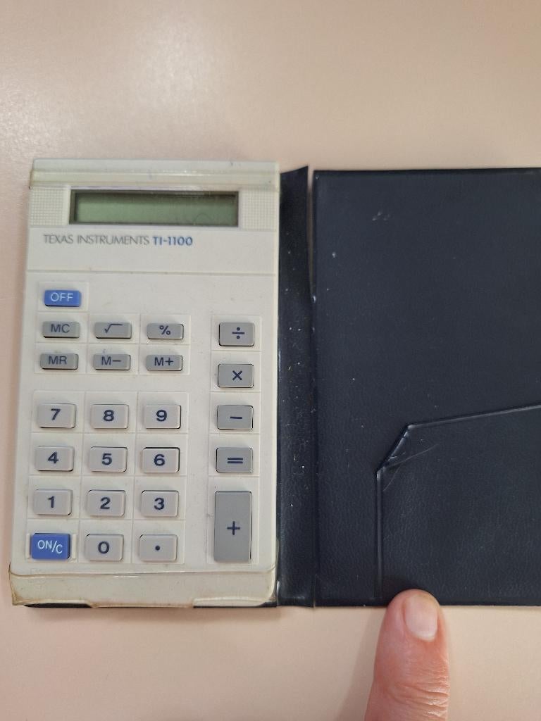 rekenmachine texas, Diversen, Rekenmachines, Ophalen of Verzenden, Zo goed als nieuw