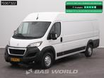 Peugeot Boxer 140PK L4H2 Navi Airco Cruise Camera Parkeersen, Auto's, Stof, Euro 6, 4 cilinders, 3000 kg