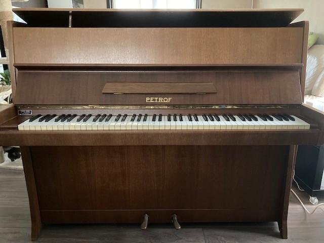 Piano Petrof, Musique & Instruments, Pianos, Utilisé, Piano, Brun, Enlèvement