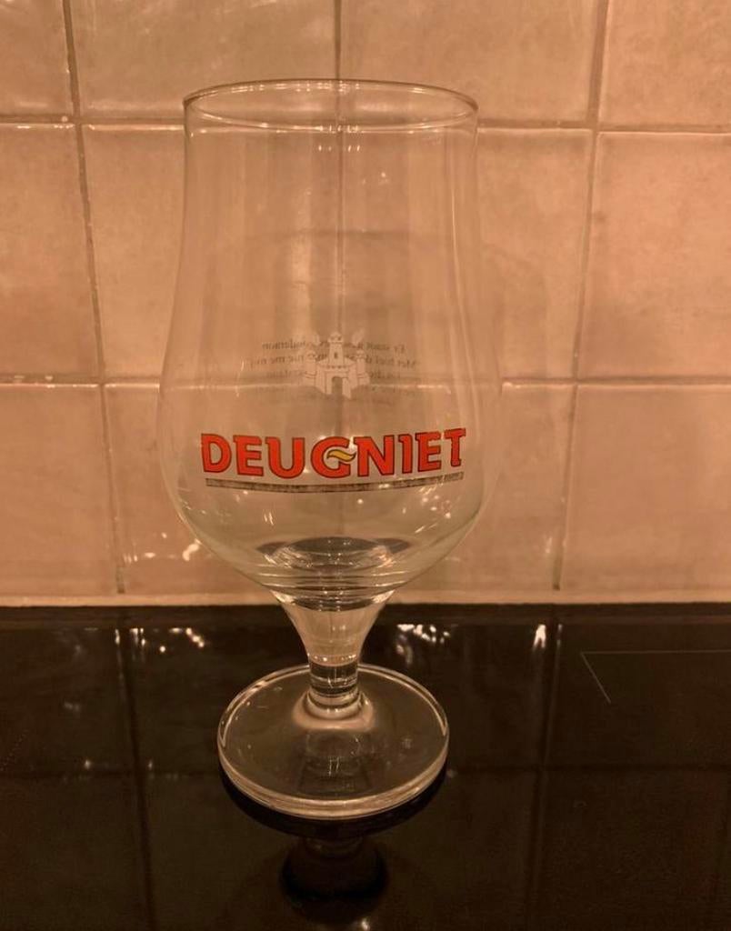 Deugniet bierglas te koop, Ophalen, Nieuw, Glas of Glazen, Overige merken