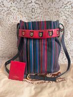 DELVAUX tasmodel Calicot veelkleurig geweven leer, Ophalen of Verzenden, Zo goed als nieuw, Leer