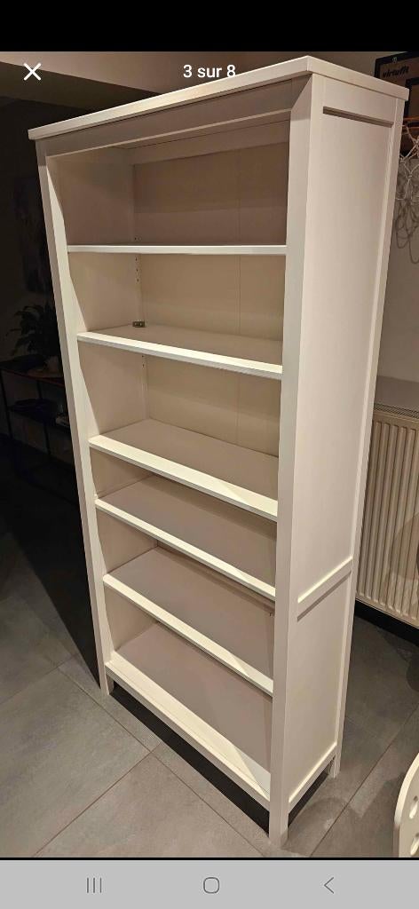 Bibliotheque étagère hemnes ikea a donner, Ophalen, Gebruikt