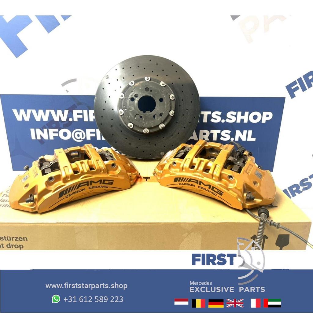 KERAMISCHE REMKLAUW W205 C205 C63 W213 E63 W218 CLS63 W190 G, Gebruikt, -, Ophalen of Verzenden, -