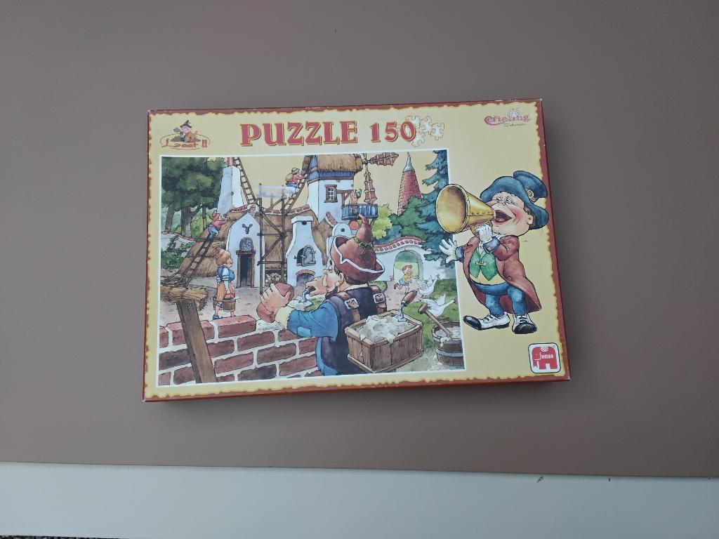 Puzzel Efteling Laafs, Ophalen, Gebruikt