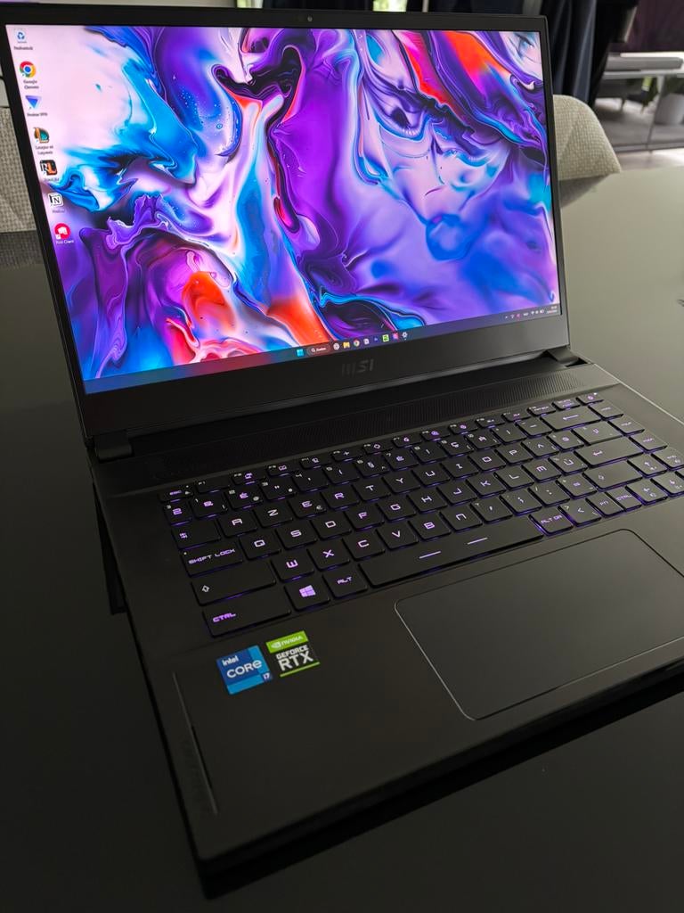 MSI GS66 Gaming Laptop (RTX 3070), 32 GB, Comme neuf, Enlèvement, Gaming