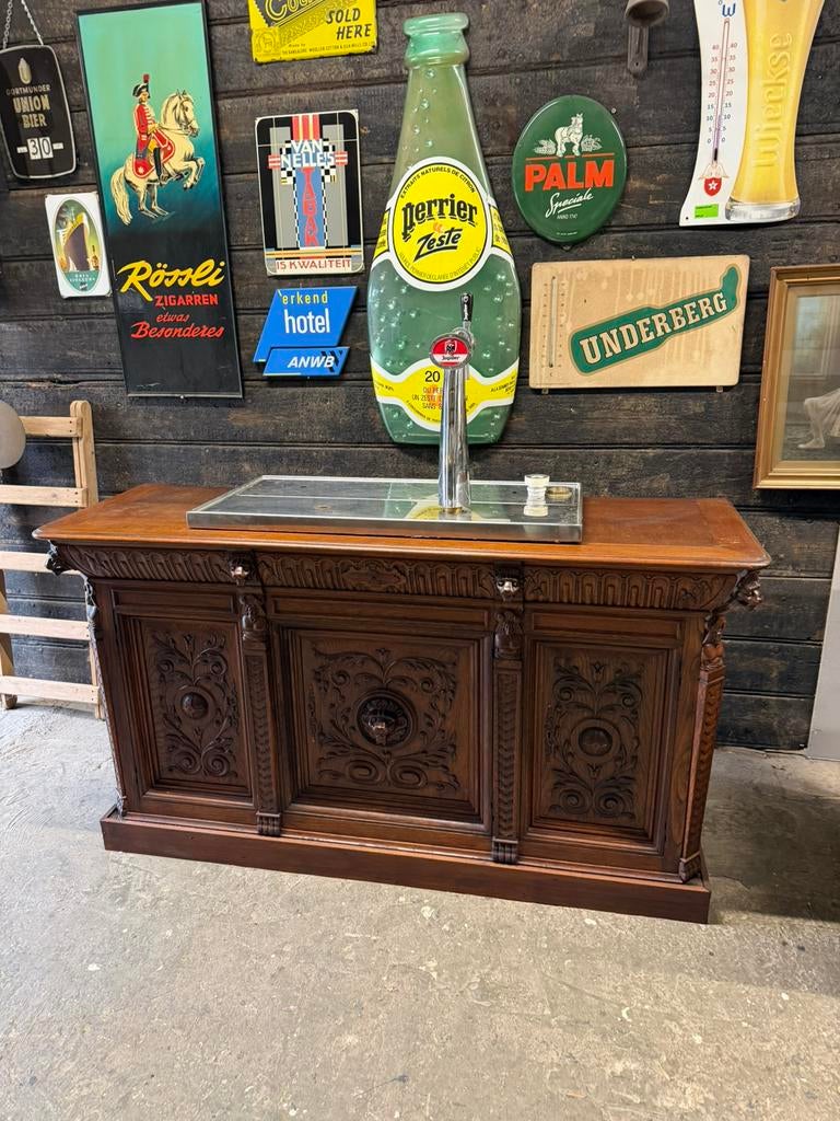 Toog bar biertap lekblad mancave bar horeca cafe, Ophalen, Zo goed als nieuw