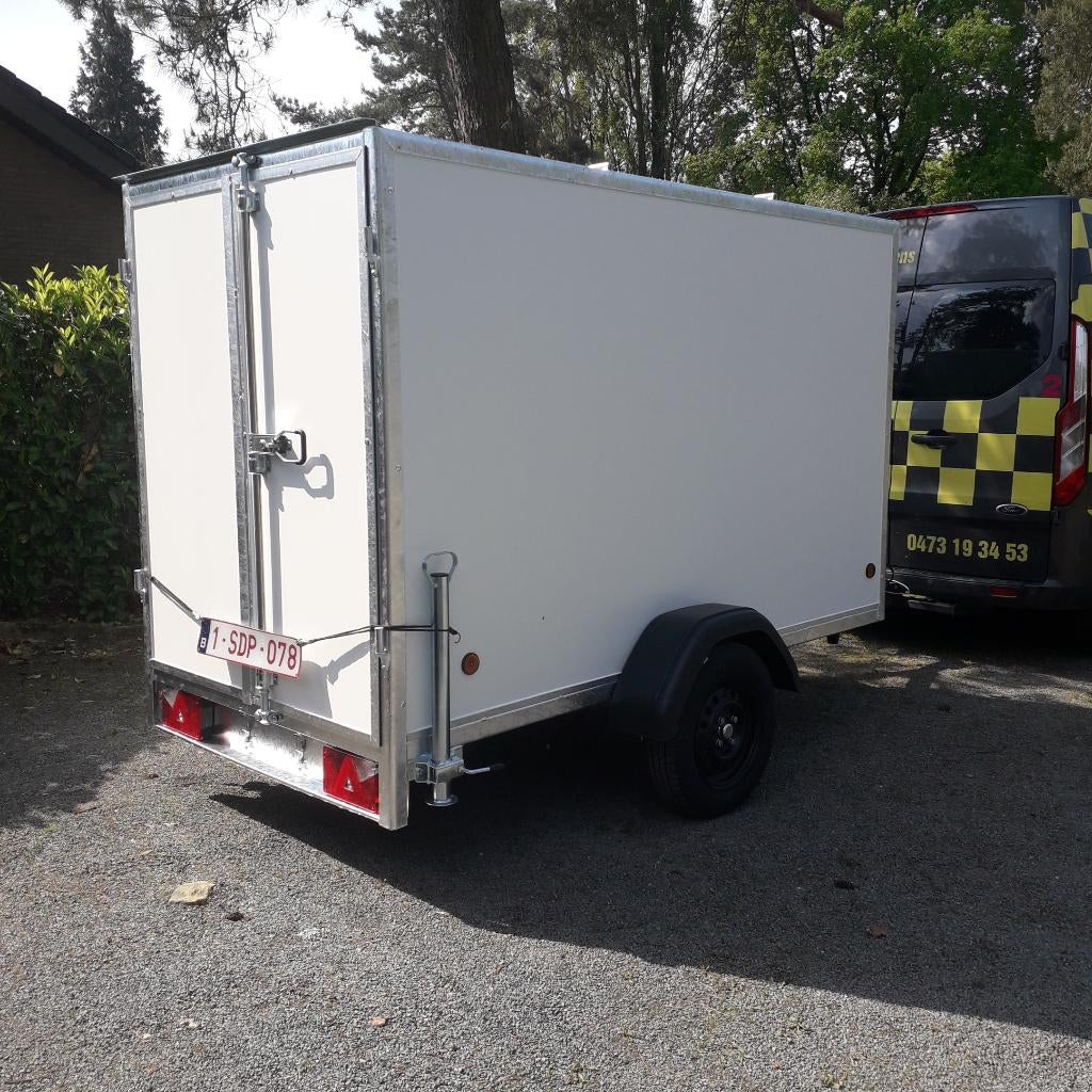 gesloten aanhangwagens divers model, Enlèvement, Comme neuf