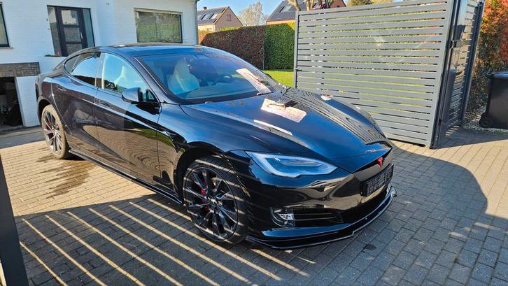 TESLA MODEL S P100D LUDICROUS +, Autos, Tesla, Particulier, Model S, Conduite autonome, Électrique, 5 portes, Automatique, Noir
