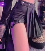 Jupe gothique AltGoth Punk Mall amovible en coton - Noir, Enlèvement ou Envoi, Neuf, Taille 36 (S), Noir