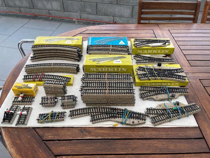 Marklin lot de voies M, Hobby & Loisirs créatifs, Trains miniatures | HO, Utilisé, Rails, Märklin, Enlèvement ou Envoi