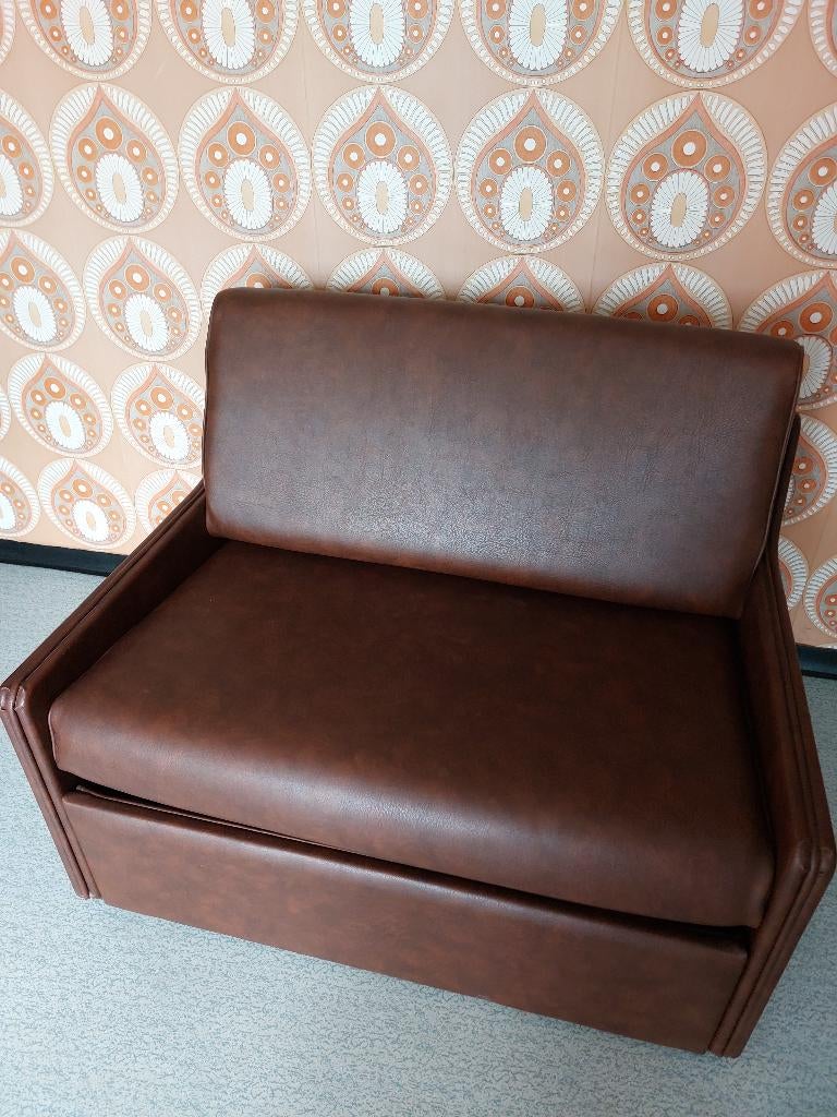 Zetelbed, Ophalen, Zo goed als nieuw, Bruin