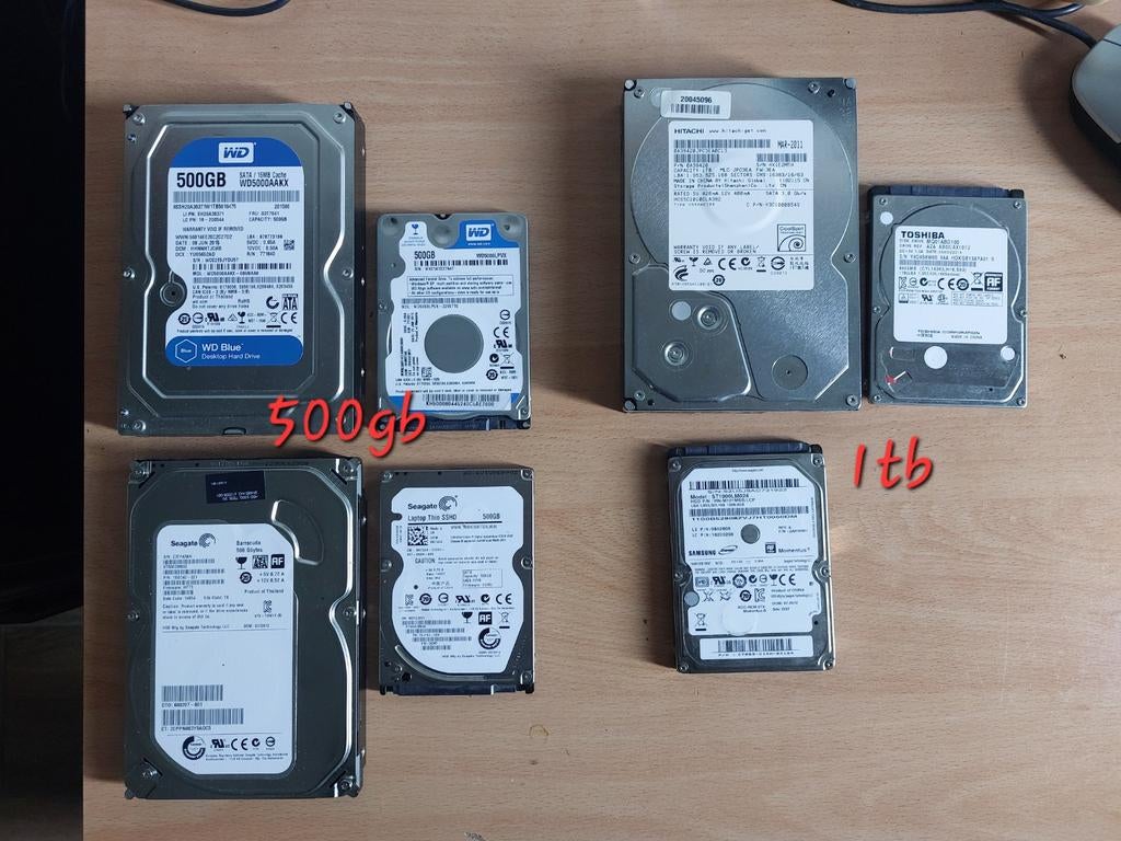 HDD disk drive, Computers en Software, Harde schijven, Ophalen, Intern, Gebruikt, Desktop