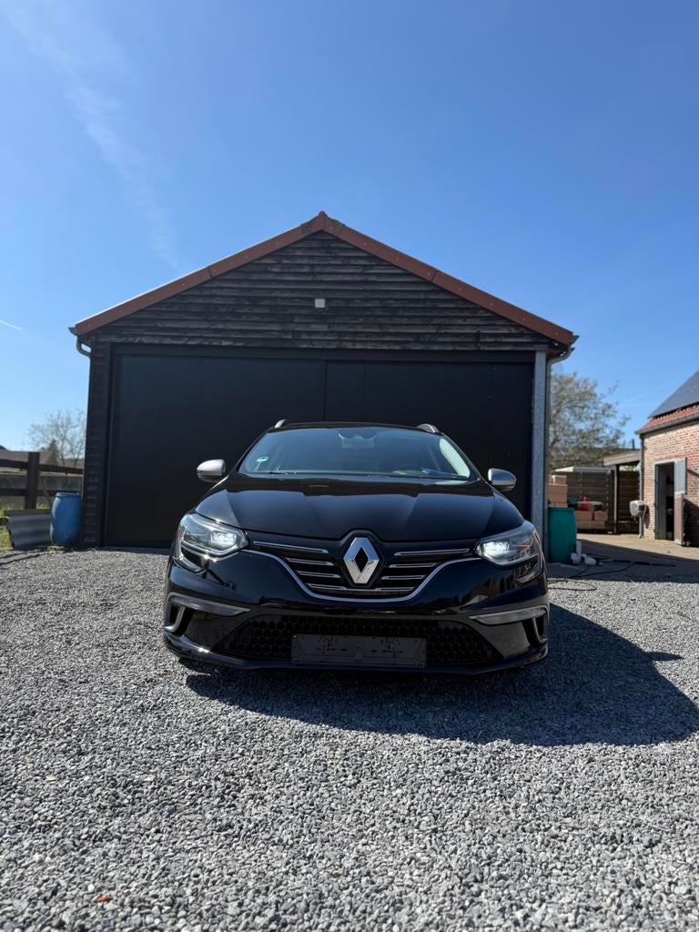 Renault Mégane Break - GT LINE, Autos, Entreprise, Boîte manuelle, Entretenue par le concessionnaire, Noir