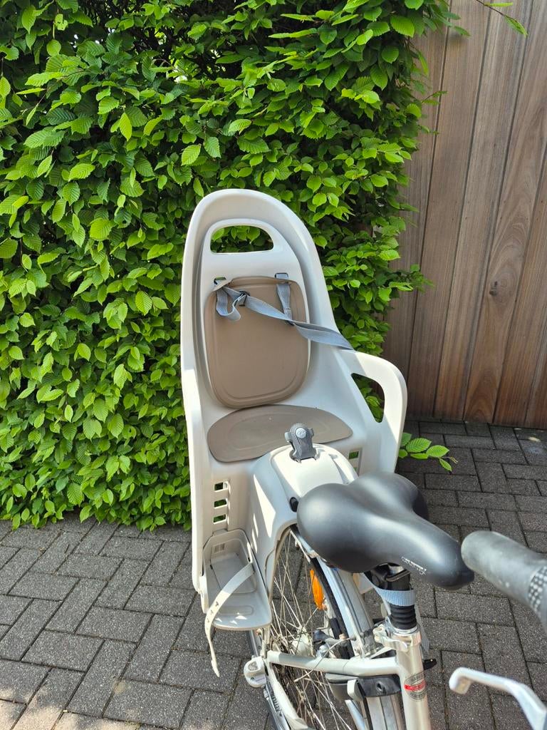 Comfortabel fietsstoeltje, Ophalen