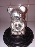 ours en forme de tirelire en argent, Collections, Enlèvement ou Envoi, Comme neuf, Métal ou Fer blanc, Animal