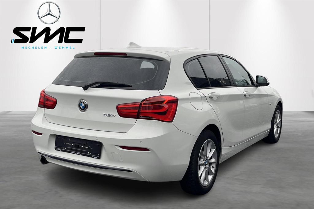 BMW 1-serie 118d Sport (automatique), https://public.car-pass.be/vhr/cc2ef398-1e9c-42f3-92b4-8c0e820fbcda, Achat, Noir, 5 portes