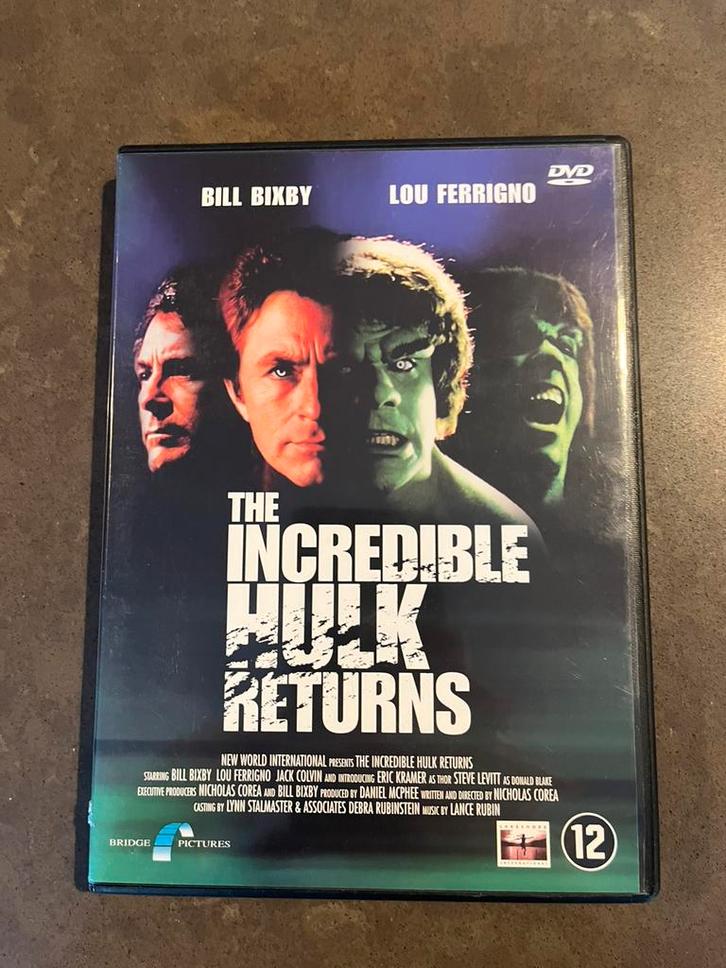 DVD The Hulk Returns, CD & DVD, DVD | Action, Comme neuf, Action, Tous les âges, Enlèvement ou Envoi