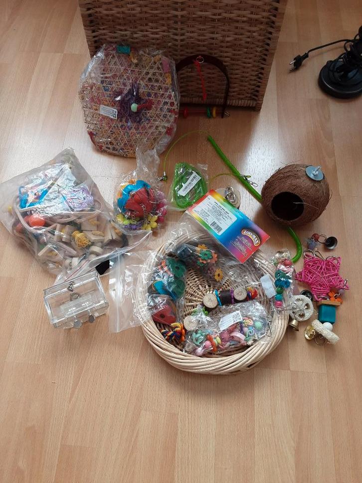 Jouets perroquet/perruche, Dieren en Toebehoren, Vogels | Toebehoren, Nieuw, Speelgoed, Ophalen