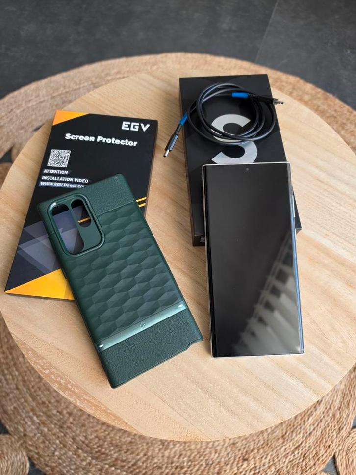 Samsung s22 ultra 256 go blanc, Caravanes & Camping, Outils de camping, Enlèvement