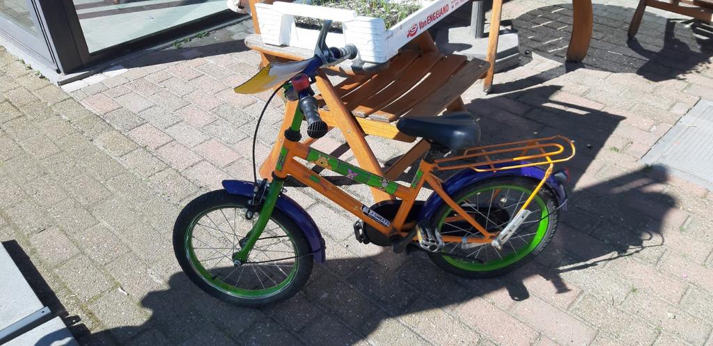 Kinderfiets, Ophalen