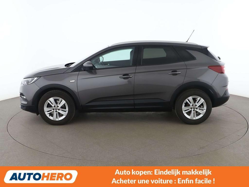 Opel Grandland X 1.2 Turbo Elegance (automatique), Autos, Opel, Argent ou Gris, Achat, Euro 6, 96 kW