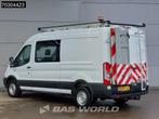 Ford Transit 130pk Dubbel Cabine L3H2 Pijlwagen Actiewagen N, Auto's, Stof, Euro 6, 4 cilinders, 2500 kg