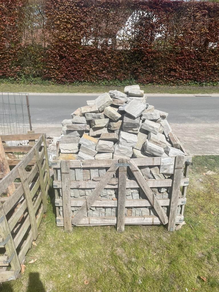 Candala grey 14x14/5-7 14m2, Doe-het-zelf en Bouw, Metselstenen, Ophalen, Zo goed als nieuw