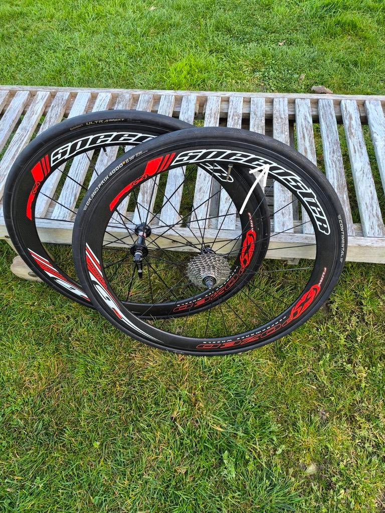 Roue carbone shimano  50mm, Vélos & Vélomoteurs, Vélos Pièces, Roue, Carbone