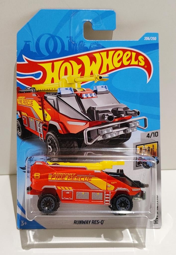 Hot Wheels Runway Res Q Fire Rescue Brandweer (2018), Ophalen of Verzenden
