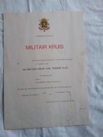 Certificat de croix militaire 1991, Enlèvement ou Envoi, Armée de terre, Ruban, Médaille ou Ailes