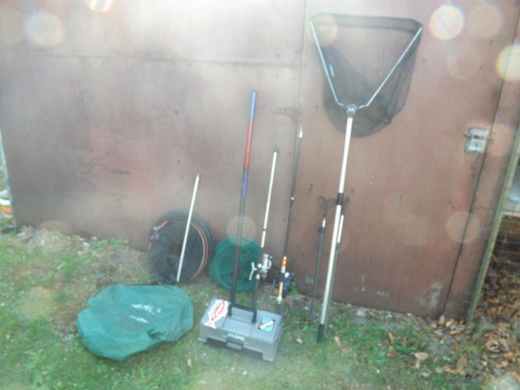 set visgerief voor op forel, Ophalen, Gebruikt, Complete set