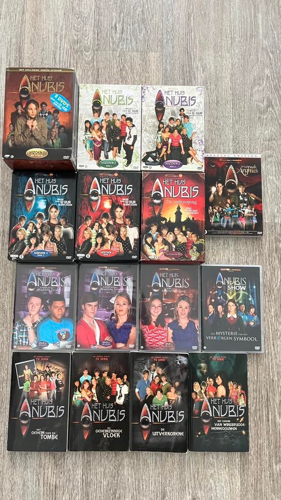 Het huis Anubis bundel (dvd’s, boeken), Cd's en Dvd's, Ophalen of Verzenden, Gebruikt