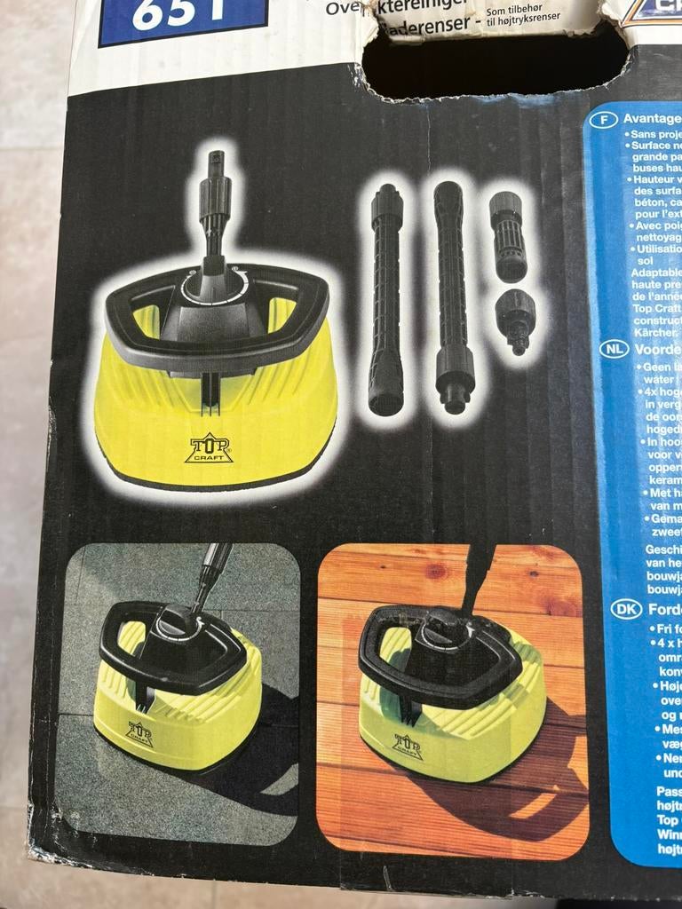 Terras/ oppervlakte reiniger, Doe-het-zelf en Bouw, Reinigingsmachines, Ophalen, Zo goed als nieuw