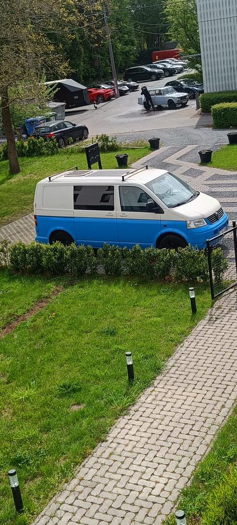 Camper VW T5 Transporter, Auto's, Volkswagen, Particulier, Transporter, ABS, Airbags, Airconditioning, Dakrails, Elektrische buitenspiegels