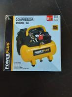 Compresseur 1100W/6L NOUVEAU !, Bricolage & Construction, Compresseurs, Enlèvement, Neuf, 6 à 10 bars