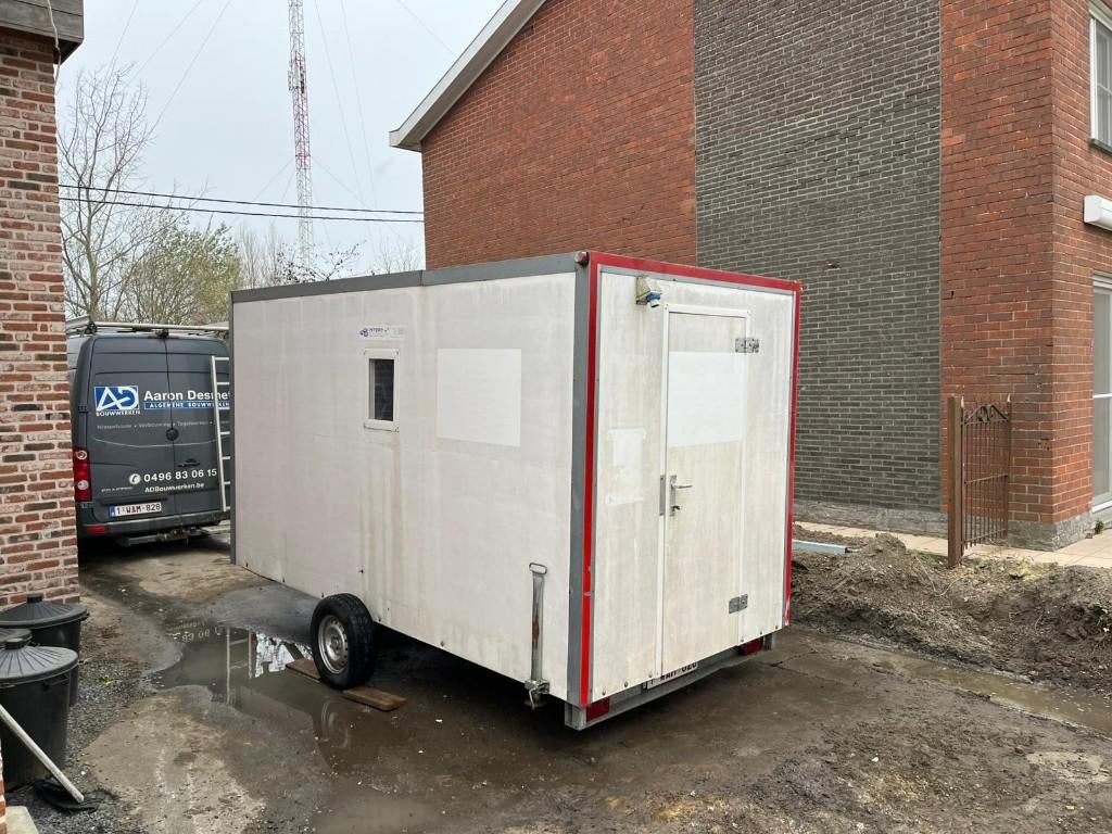 Werfkeet, Doe-het-zelf en Bouw, Ophalen, Gebruikt