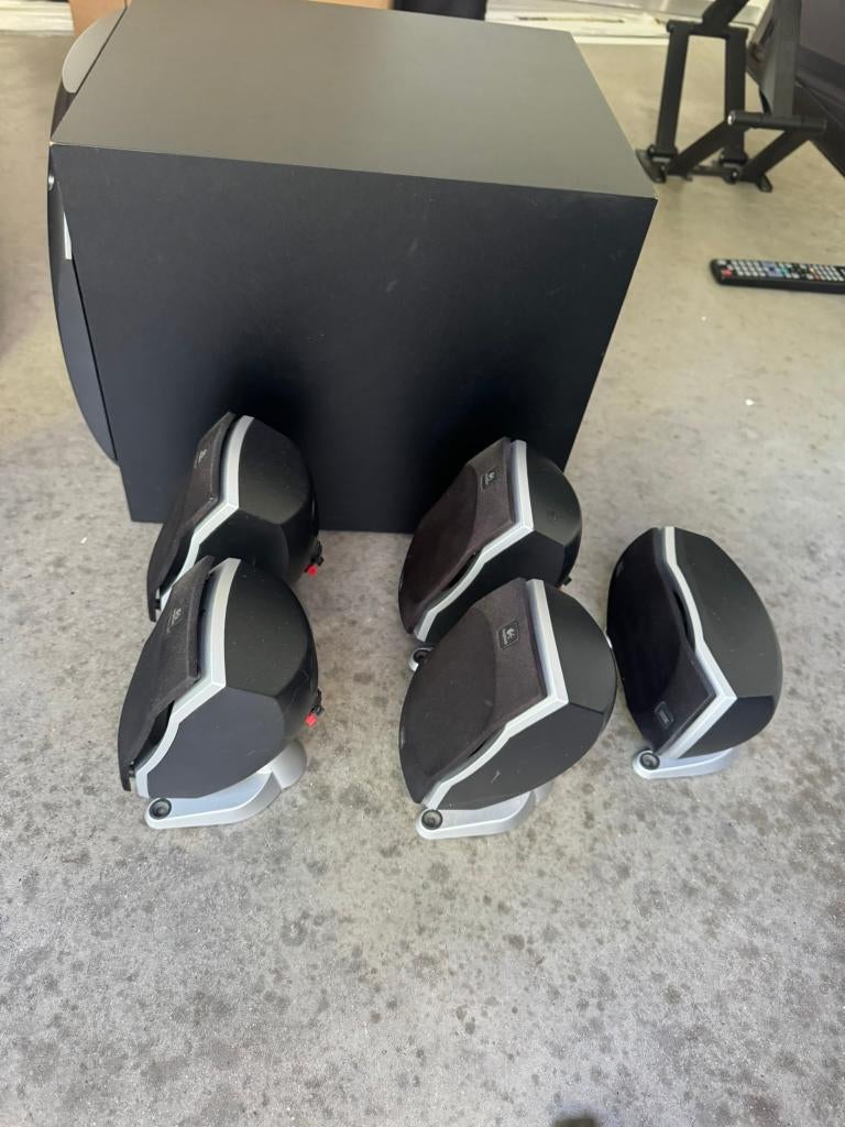 Logitech Z5500 - 5.1 surround sound - 500 Watt, Ophalen, Gebruikt, 120 watt of meer, Complete surroundset