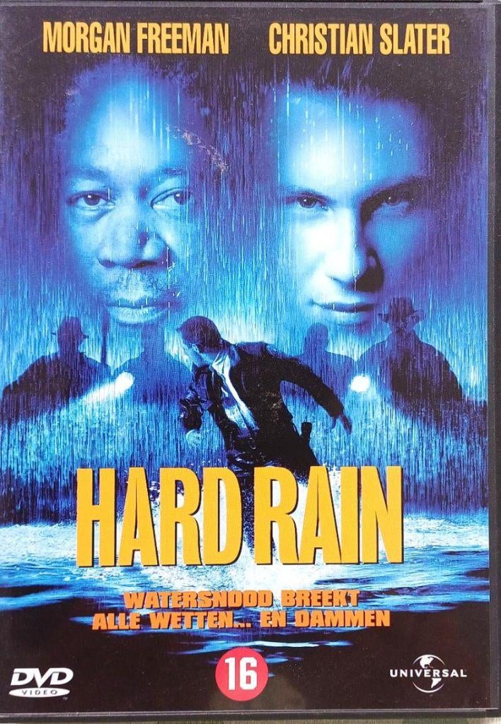 dvd HARD RAIN  MORGAN FREEMAN CHRISTIAN SLATER .., Ophalen of Verzenden, Zo goed als nieuw
