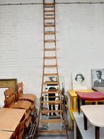 Houten ladder, Doe-het-zelf en Bouw, Ladders en Trappen, Ophalen, Gebruikt, Ladder