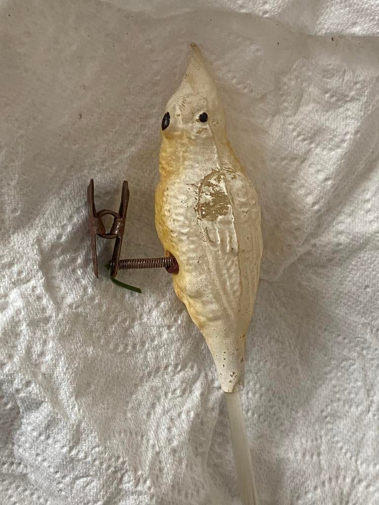 Boule Noël, perroquet pince, Enlèvement ou Envoi, Comme neuf