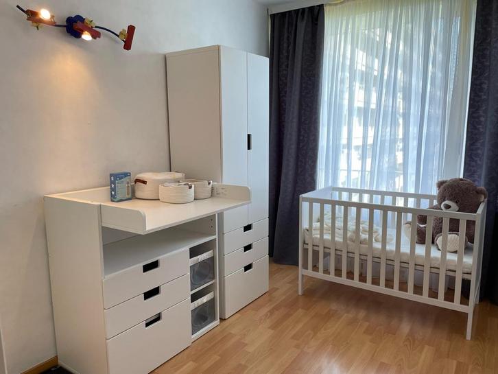IKEA babykamer set – bed, kast en commode, Enfants & Bébés, Chambre d'enfant | Chambres d'enfant complètes, Utilisé, Garçon ou Fille
