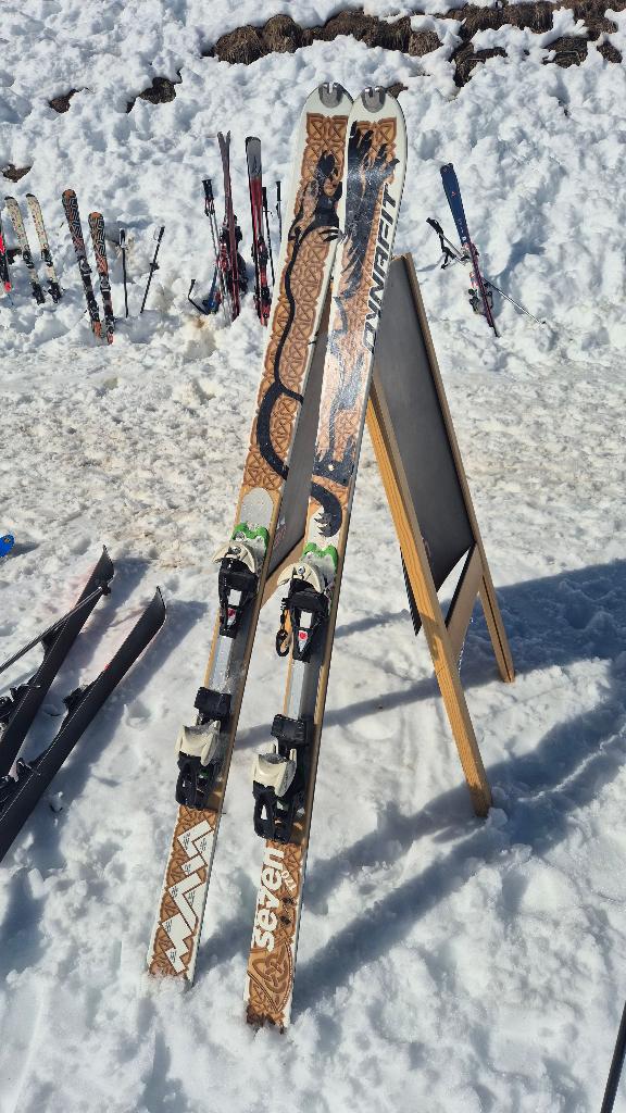 Toerskiset van 1,70 m, Sport en Fitness, Skiën en Langlaufen, Gebruikt, Schoenen, Ski, Ophalen