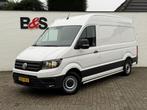 Volkswagen Crafter 35 2.0 TDI L3H3 EURO 6 Garantie Trekhaak, Auto's, Parkeersensor, Wit, Bedrijf, Onderhoudsboekje