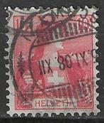 Zwitserland 1907 - Yvert 116 - Borstbeeld van Helvetia (ST), Verzenden, Gestempeld