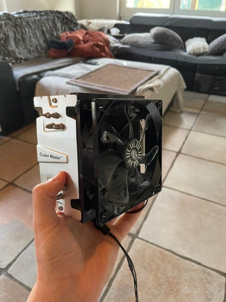 COOLMASTER CPU cooler, Informatique & Logiciels, Refroidisseurs d'ordinateur, Enlèvement, Utilisé, Refroidisseur ordinateur à air