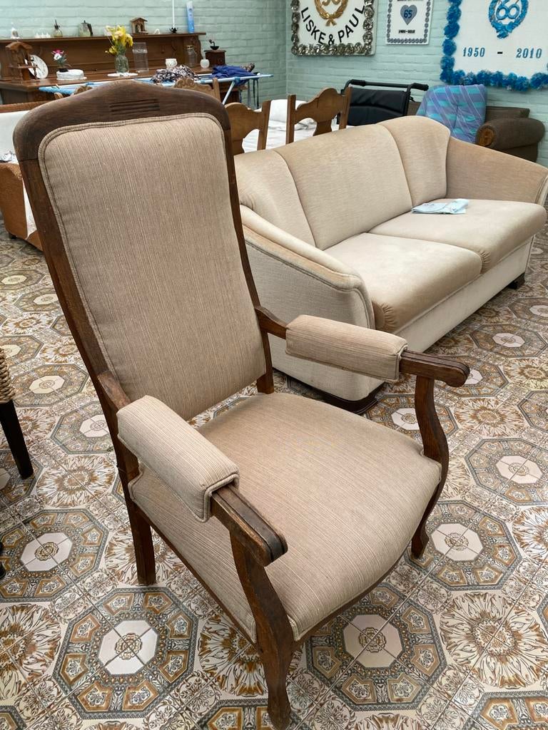 Antieke éénzit, Huis en Inrichting, Ophalen, Gebruikt