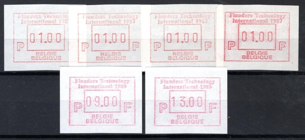 ATM 64 MNH** 1987 - Flanders Technology, Postzegels en Munten, Ophalen of Verzenden, Postfris, Postfris