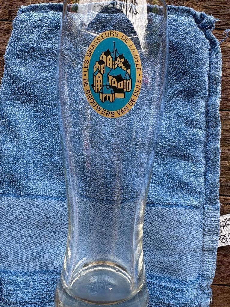 Les Brasseurs de la Dyle/De Brouwers van de Dijle, Verzamelen, Biermerken, Ophalen of Verzenden, Gebruikt, Glas of Glazen, Overige merken